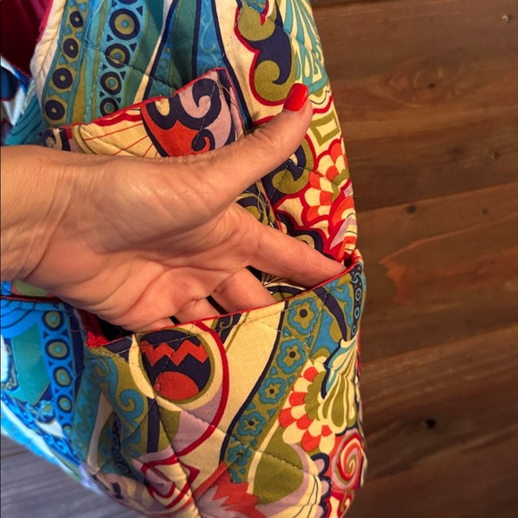 Colorful Patterned Shoulder Bag - Picture 4 of 6